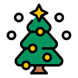 Christmas tree icon