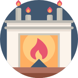 Fireplace icon