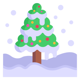 Christmas tree icon