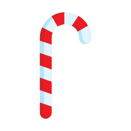 Candy cane icon