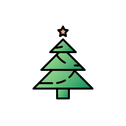 Christmas tree icon