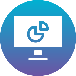 diagramme circulaire Icône