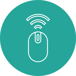 Wireless mouse icon