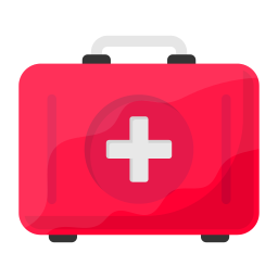 First aid kit icon