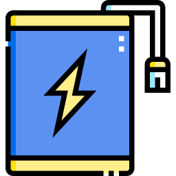 Rechargeable battery icon