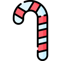 Candy cane icon