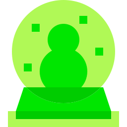 Snow globe icon