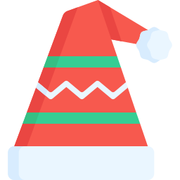 Christmas hat icon