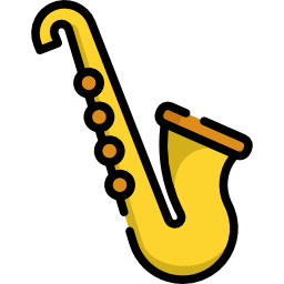 saxofone Ícone