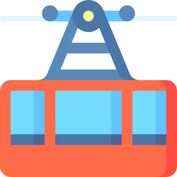 Cable car icon