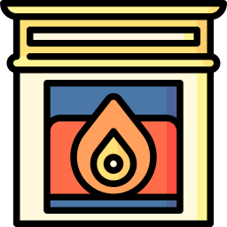 Fireplace icon