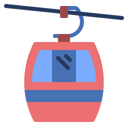 Cable car icon