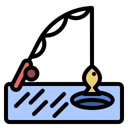 Подледная рыбалка иконка