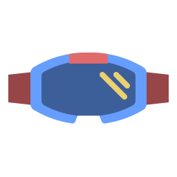 Ski goggles icon