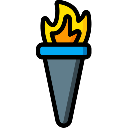 olympische flamme icon