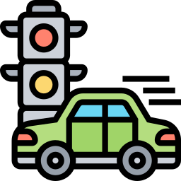 Traffic light icon