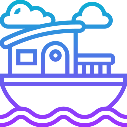 Houseboat icon