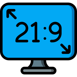 ratio d'aspect Icône