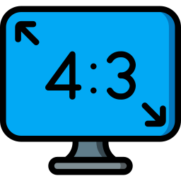 ratio d'aspect Icône