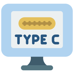 USB c cable icon