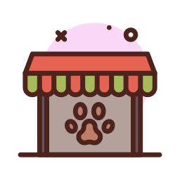 Pet shop icon