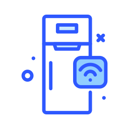 Smart fridge icon