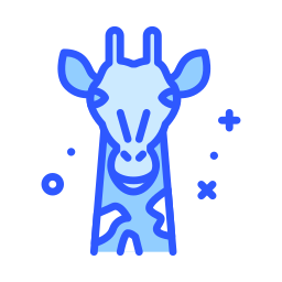 giraffa icona