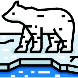 Polar bear icon