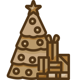 Christmas tree icon