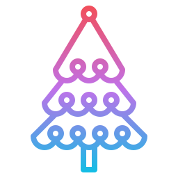 Christmas tree icon