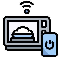 Microwave oven icon