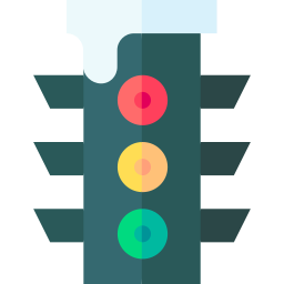 Traffic light icon