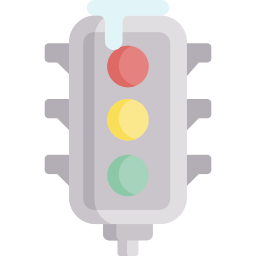 Traffic light icon