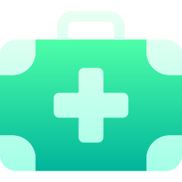 First aid kit icon