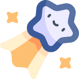 Shooting star icon