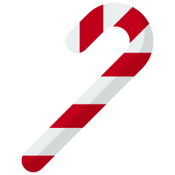 Candy cane icon