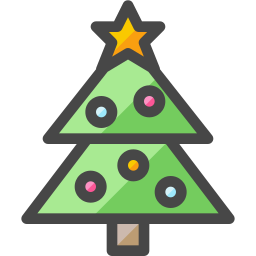 Christmas tree icon