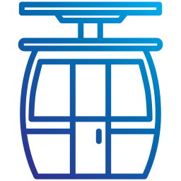 Cable car icon