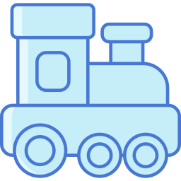 Toy train icon