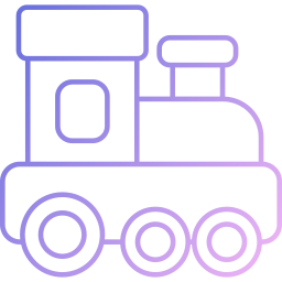 Toy train icon