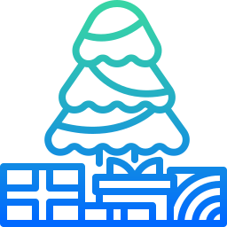 Christmas tree icon