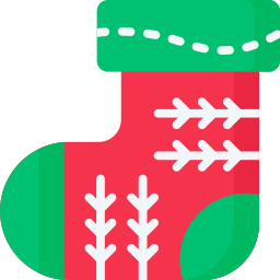 Christmas sock icon