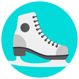 Ice skates icon