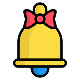 Christmas bell icon