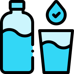 Drink water icon