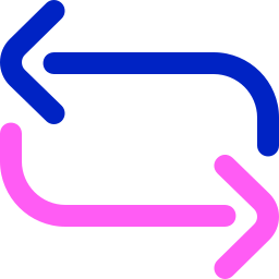 transfert de données Icône