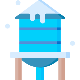 Water tank icon