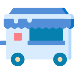 Food cart icon