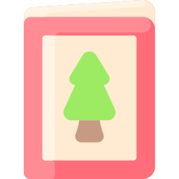 Greeting card icon