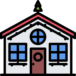 Christmas decoration icon